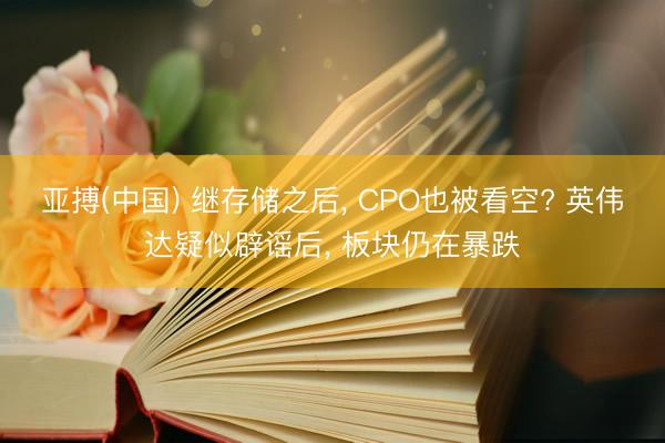 亚搏(中国) 继存储之后， CPO也被看空? 英伟达疑似辟谣后， 板块仍在暴跌